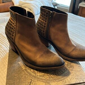 Liberty Black Studded Ankle booties